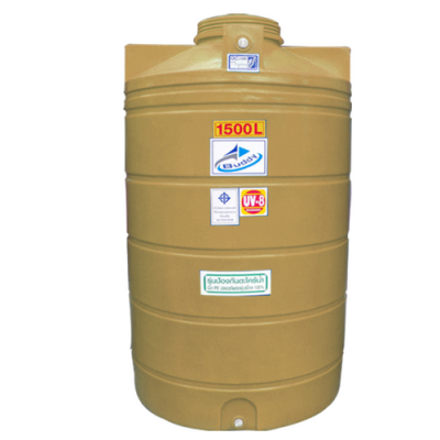 ถังเก็บน้ำบนดิน | รุ่นป้องกัน สีน้ำตาลครีม