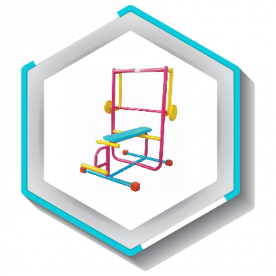 รหัสสินค้า A-32 | เครื่องยกน้ำหนัก แบบนอน