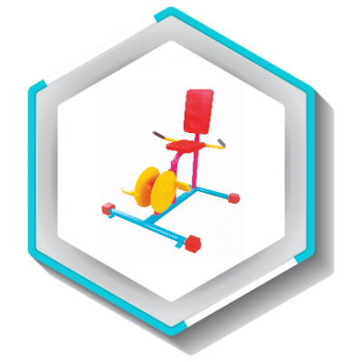 รหัสสินค้า A-53 | จักรยานบริหารข้อเข่าแบบเบา ขนาด 100x100x100 ซม.