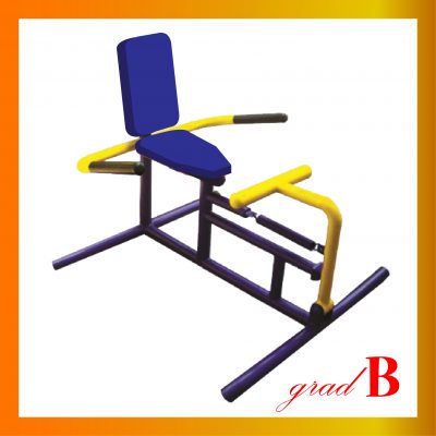B-07 | อุปกรณ์ออกกำลังขา หน้าท้อง แบบดึงสปริงถีบ