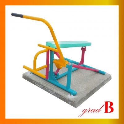 B-09 อุปกรณ์บริหารหน้าท้อง แขน หัวไหล่ แบบดึงยกตัว