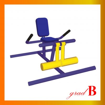 B-12 อุปกรณ์แก้ปวดเข่าแบบสลับขา