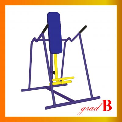 B-39อุปกรณ์บริหารหน้าท้องแบบยืน