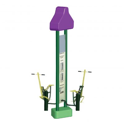 เครื่องออกกำลังกาย จักรยานบริหารหน้าท้องคู่