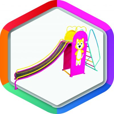 กระดานลื่นอนุบาลหน้าการ์ตูน