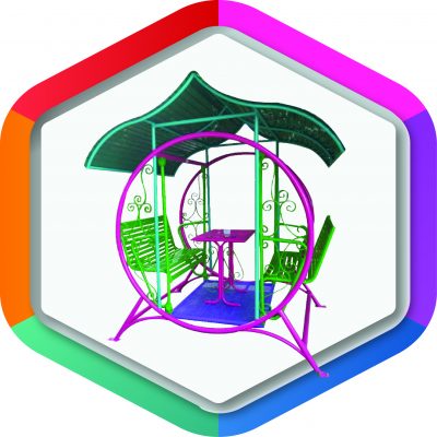 ชิงช้ากลมมีหลังคา