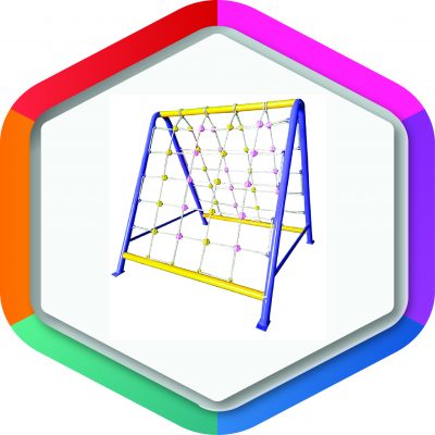 >>KRP-A169<<ปีนป่ายเชือกใหญ่ ขนาด 180*200*160 cm.