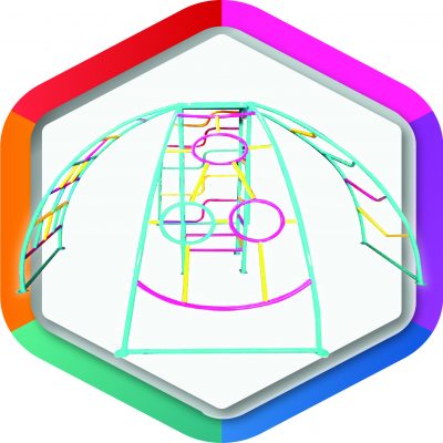 ปีนป่ายโดมผสม