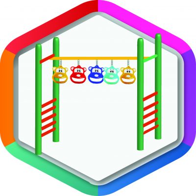 ลูกลิงน้อยโหนตัว