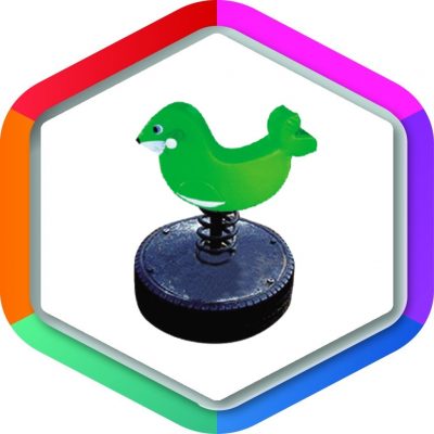 ♥KRP-A159♥ แมวน้ำสปริงโยก