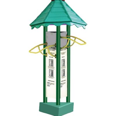 Ax-003  เครื่องออกกำลังกาย บาร์โหนยกตัวแนวสูง  3 สถานี
